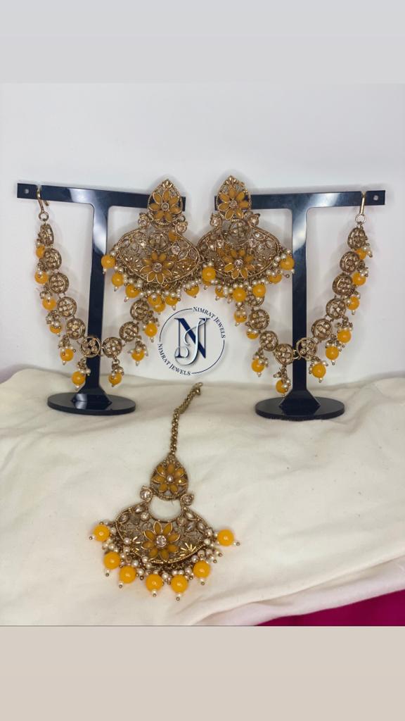 Yellow Sahara Earrings