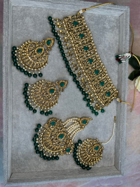 Bridal Choker with passa