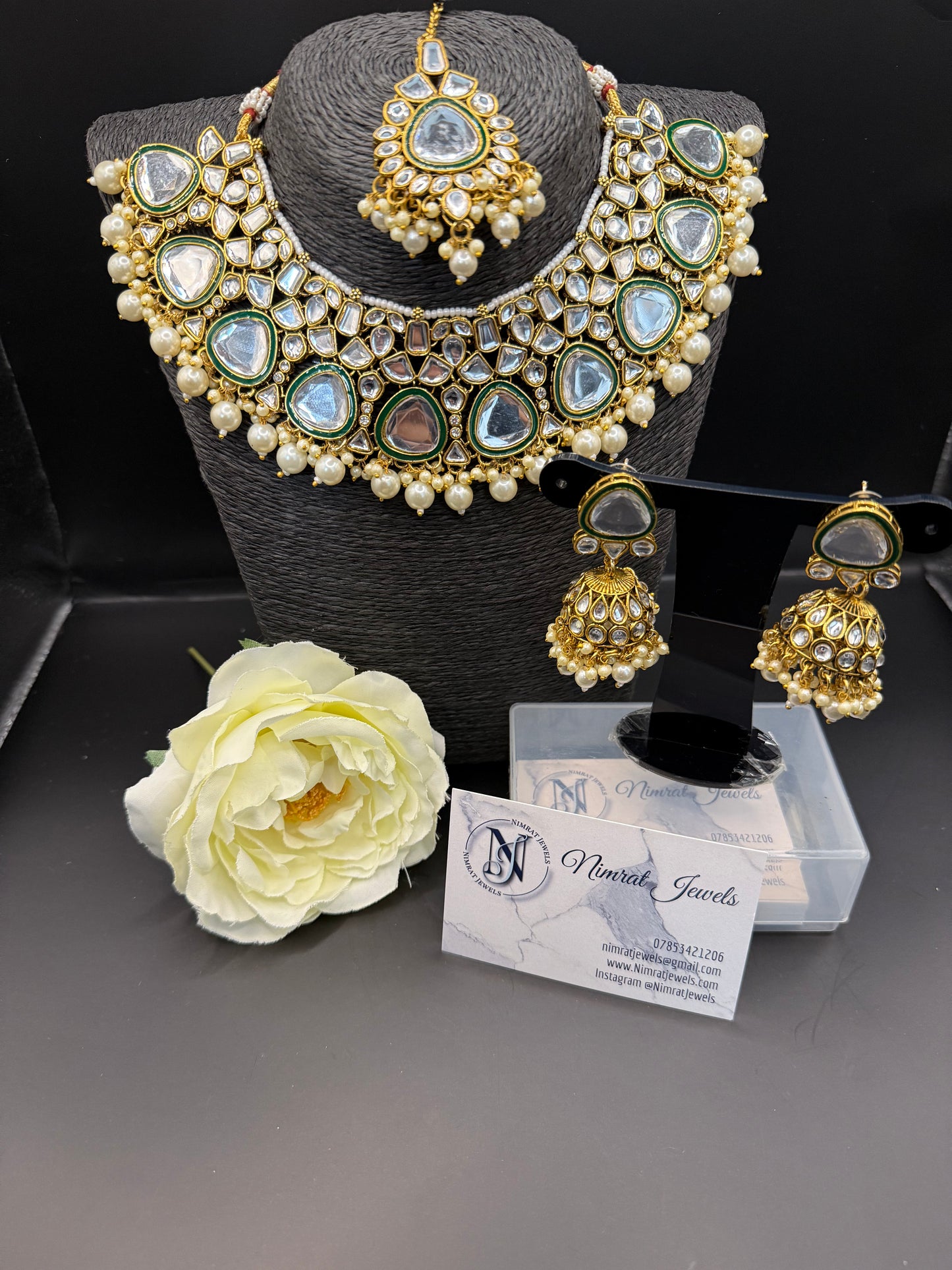 Kundan Necklace Set
