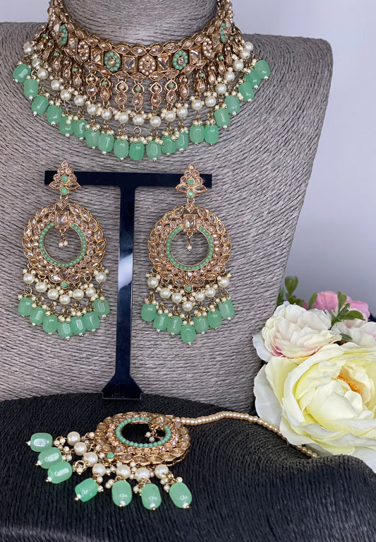 Pearl Heavy Choker Set